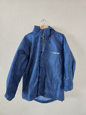 Blue Hooded Rain Jacket — Frogg Toggs